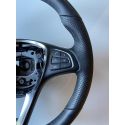 Leather steering wheel CLS W218